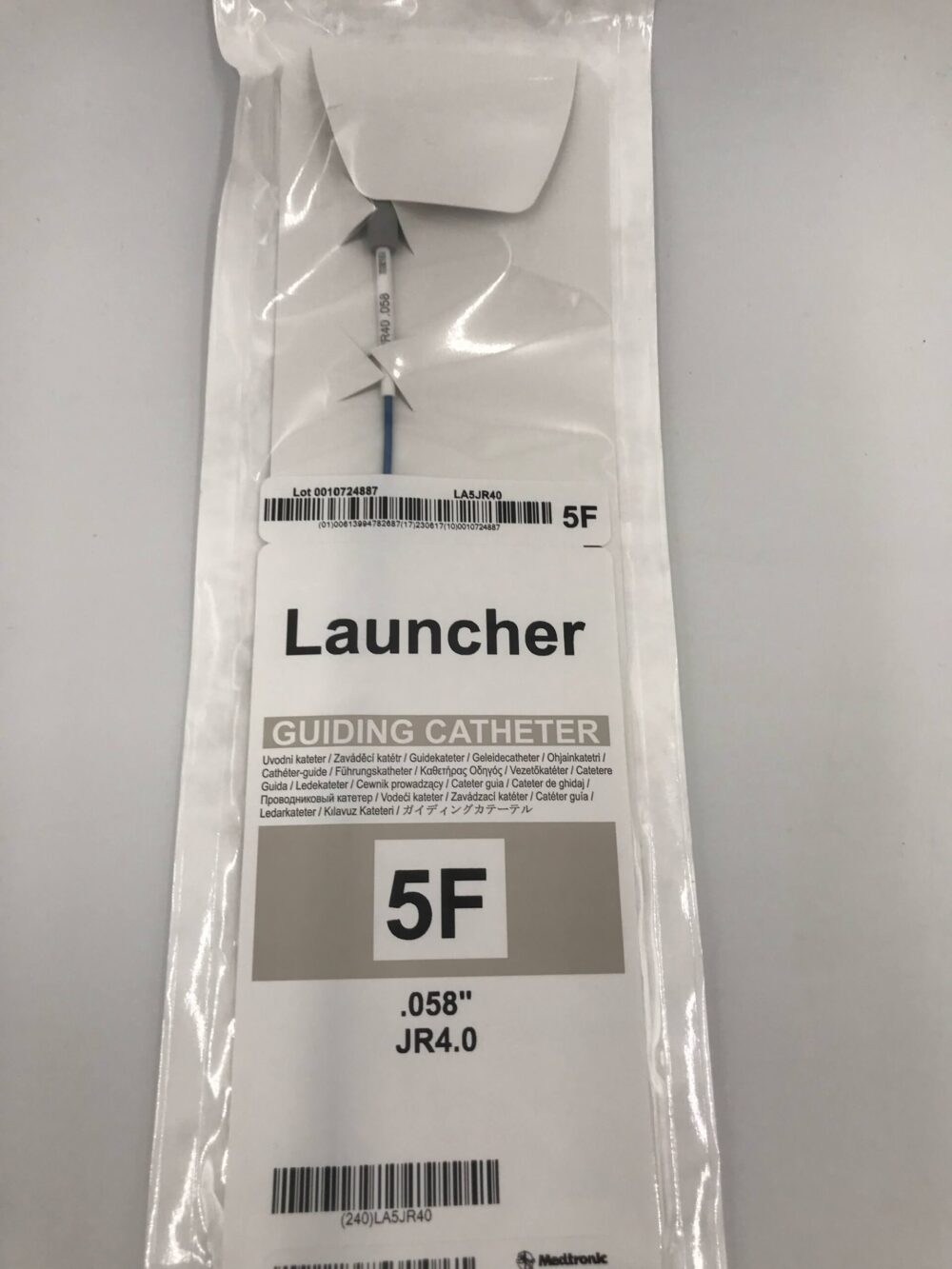 CATHETER LAUNCHER 5F 100CM JL4.5
