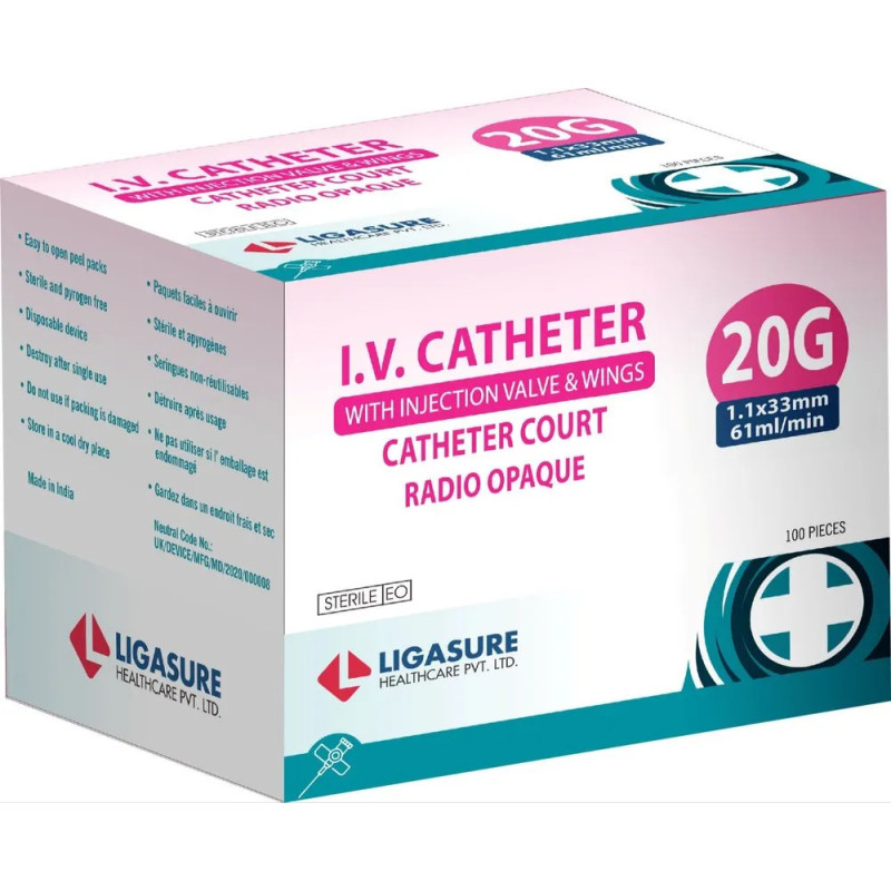 CATHETER LA5AR205 LA 5F 5PK 100 AR20