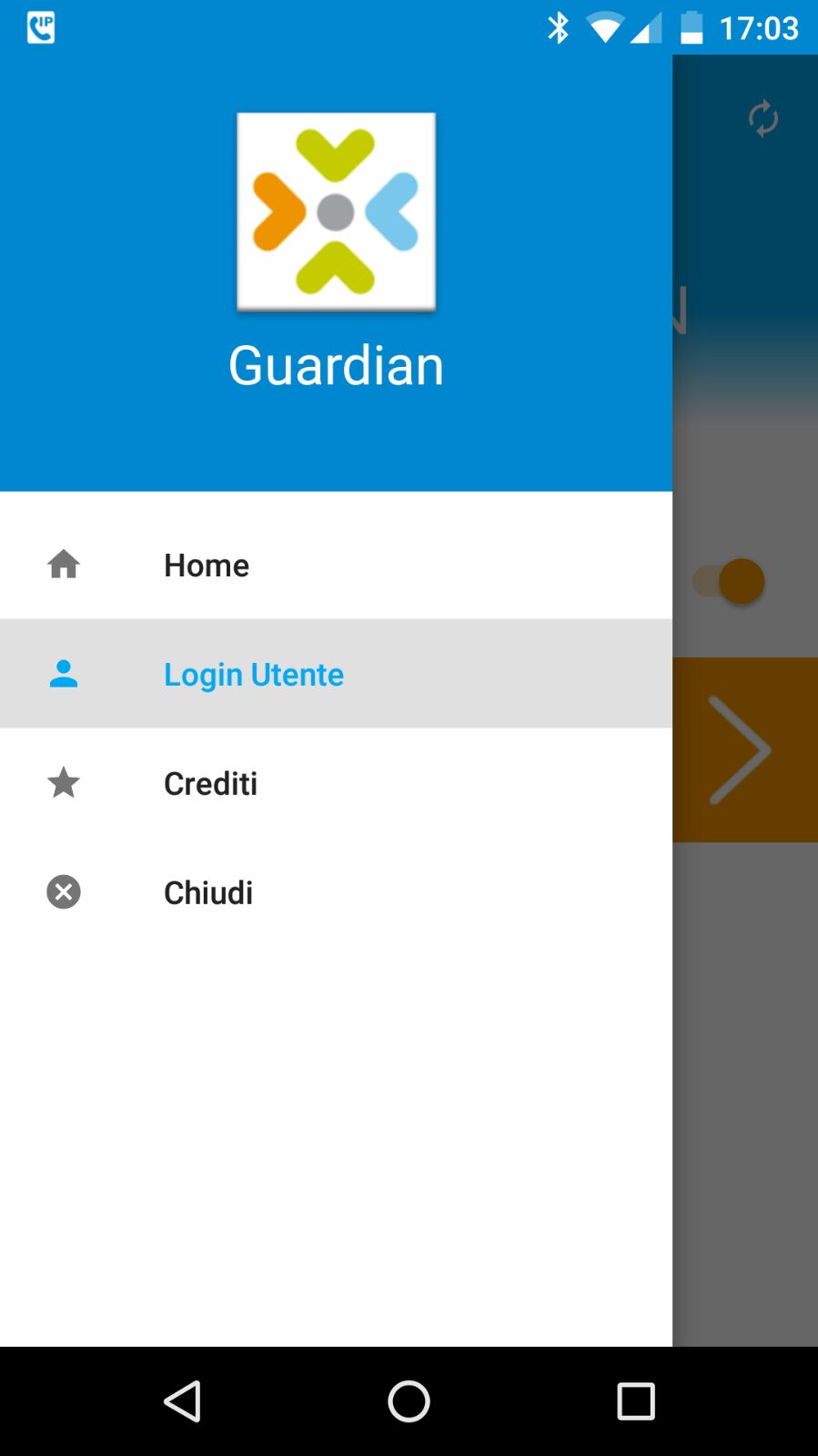 SFTWR CSS7201 GUARDIAN ANDROID APP