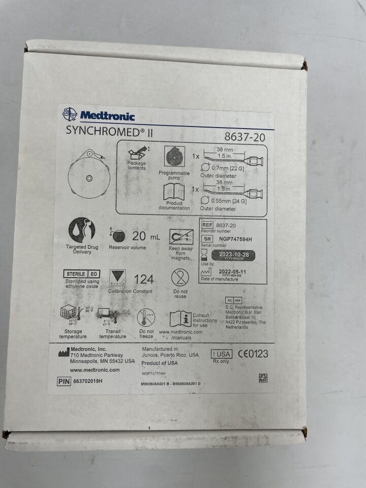 PUMP 8637-20 SYNCHROMED II