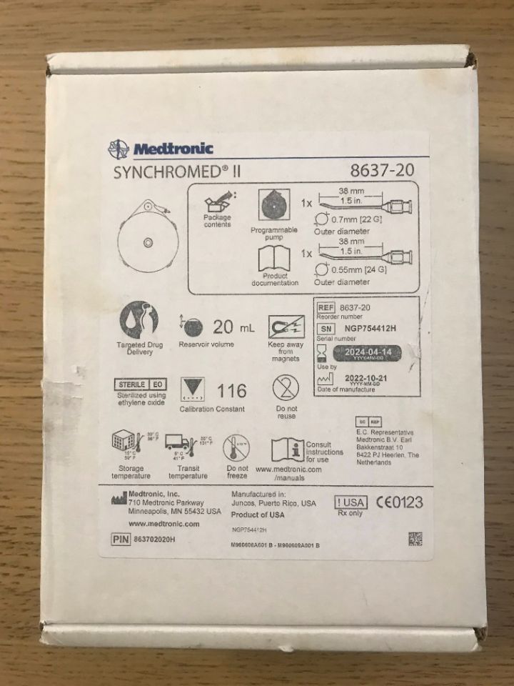 PUMP 8637-20 SYNCHROMED II
