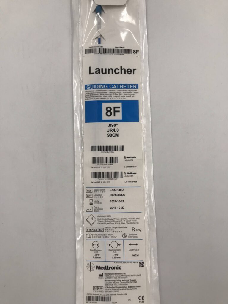 CATHETER LAUNCHER 8F 100CM AL30