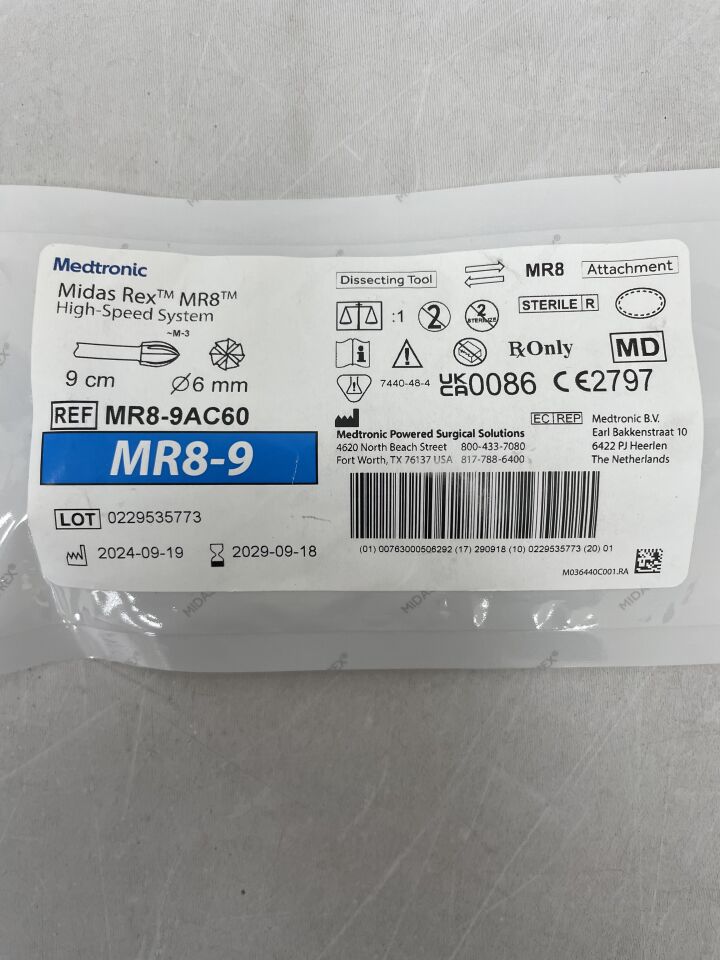 TOOL MR8 9CM BALL SYM-TRI 6MM DIAMETER
