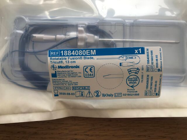 BLADE,TRICUT 2.9MM,M4 ROTAT,W/IRR 1/EA