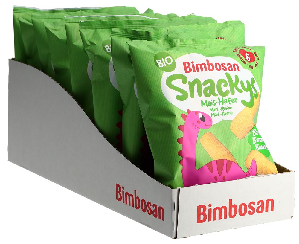 BIMBOSAN Bio-Snackys Frucht 8 x 25 g