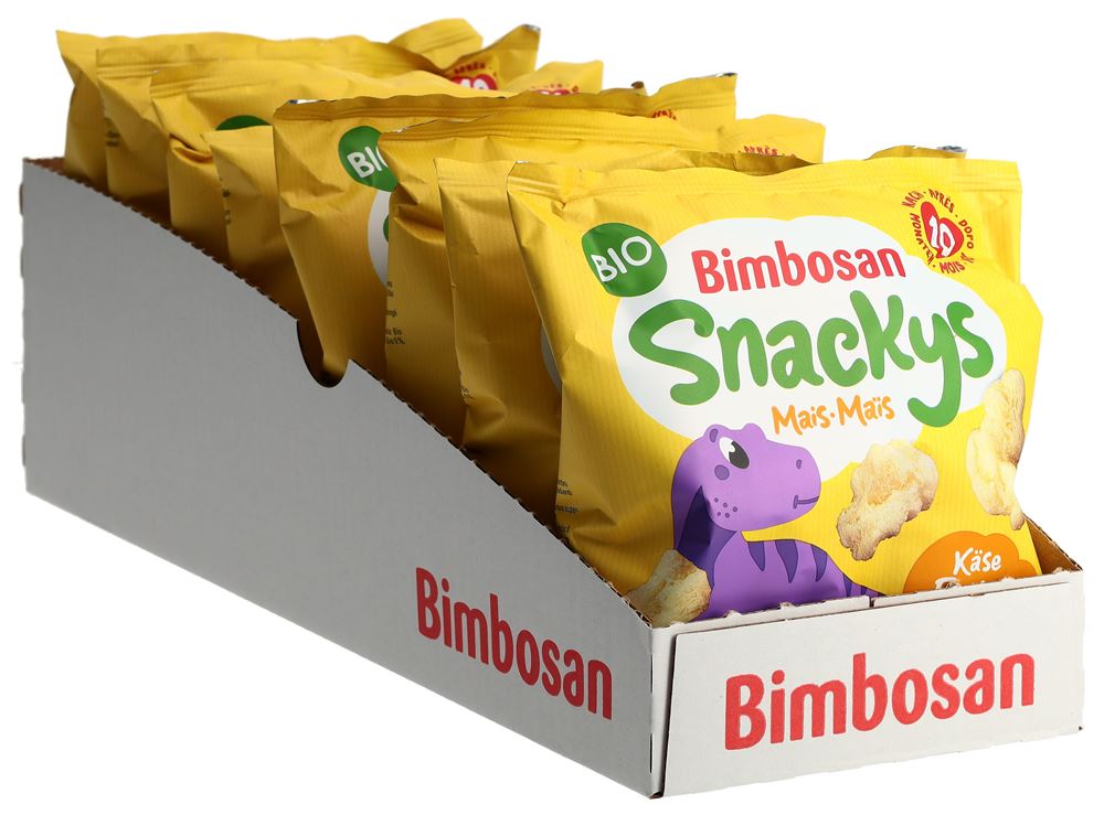 BIMBOSAN Bio-Snackys Käse 8 x 20 g