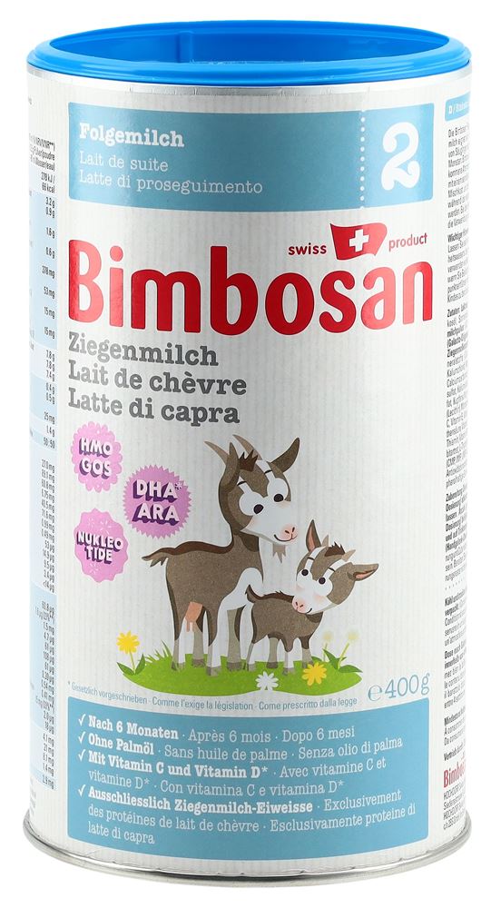 BIMBOSAN Ziegenmilch 2 Folge Ds 400 g