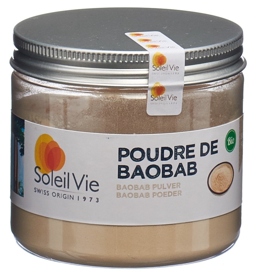 SOLEIL VIE Baobab Pulver Bio Ds 80 g