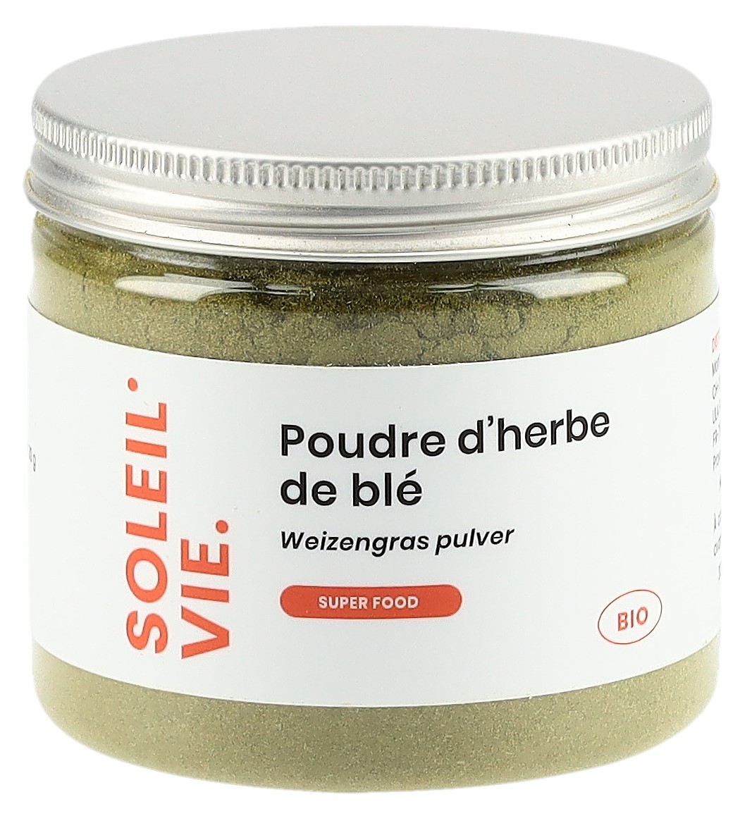 SOLEIL VIE Weizengras Pulver Bio Ds 70 g