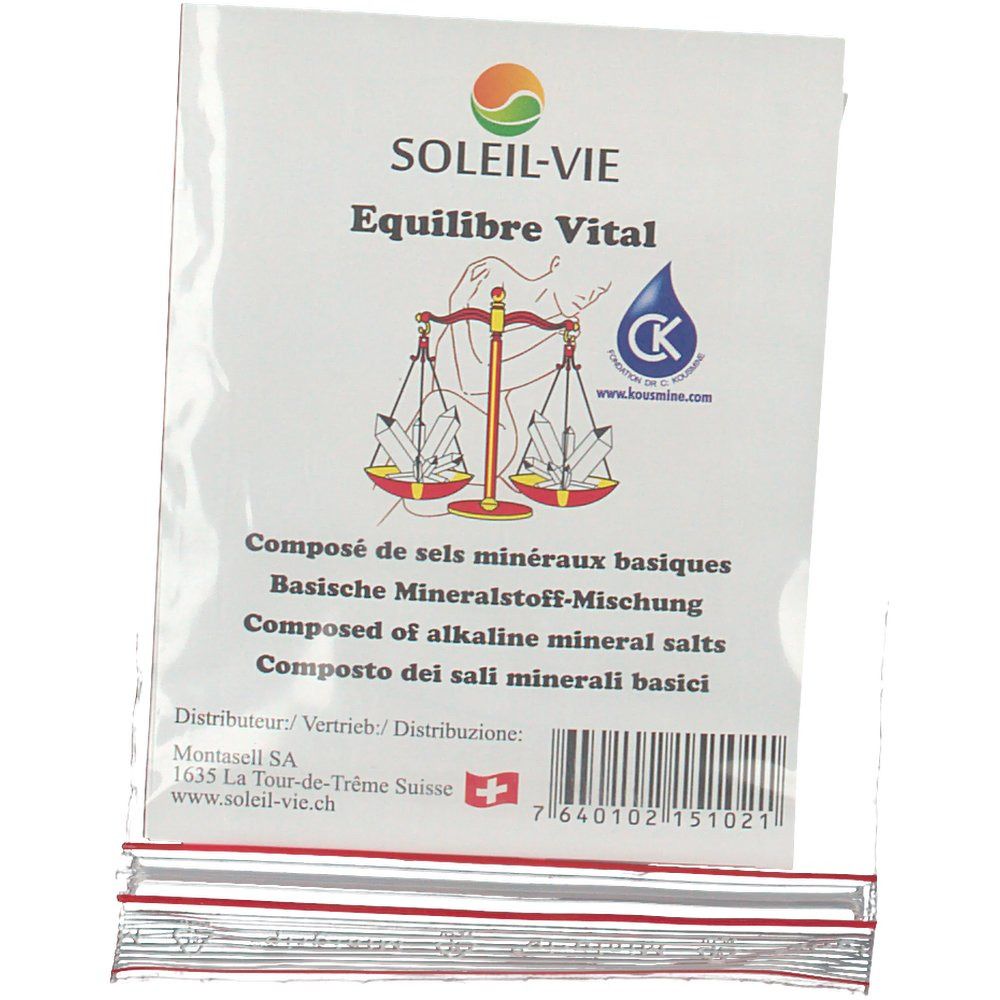 SOLEIL VIE EQUILIBRE VITAL PH Test Stäbchen 15 Stk