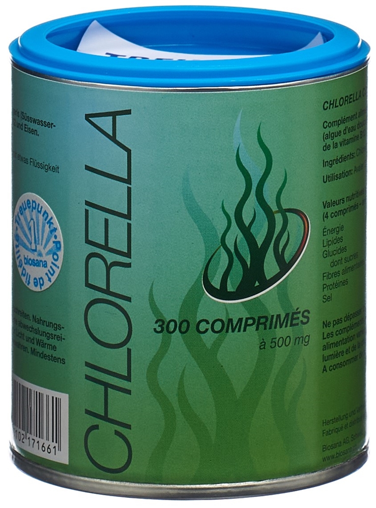BIOSANA Chlorella Tabl 500 mg Ds 300 Stk
