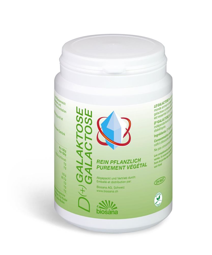 BIOSANA D(+)Galactose Plv rein pflanzlich 120 g