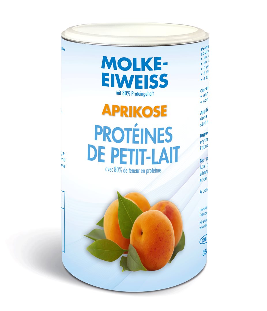 BIOSANA Molke Eiweiss Plv Aprikose 350 g