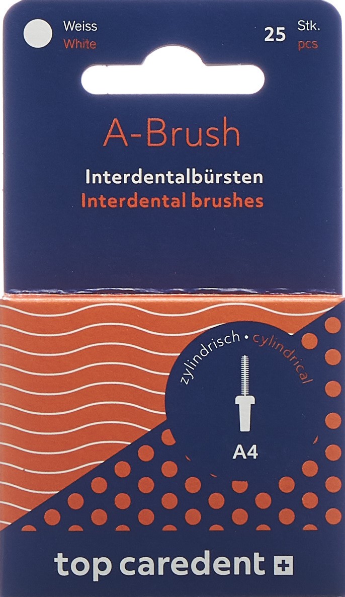 TOP CAREDENT A-Brush 4 IDBH-W weiss 25 Stk