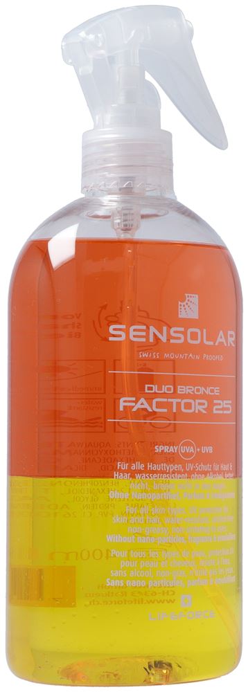 SENSOLAR Sonnenspray LSF25 o Emulgat 400 ml