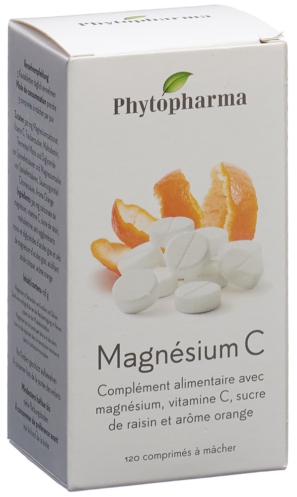 PHYTOPHARMA Magnesium C Kautabl 120 Stk
