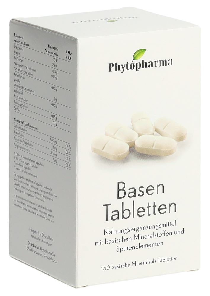 PHYTOPHARMA Basen Tabletten 150 Stk