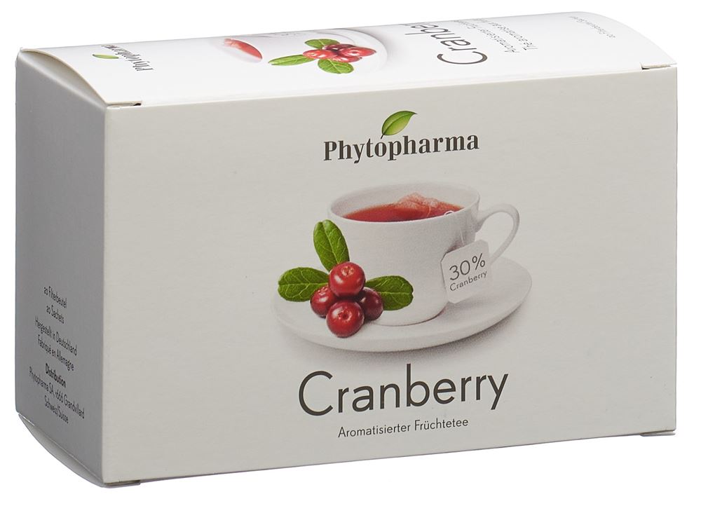 PHYTOPHARMA Cranberry Tee Btl 20 Stk