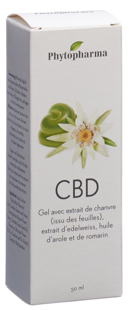 PHYTOPHARMA CBD Gel Disp 50 ml