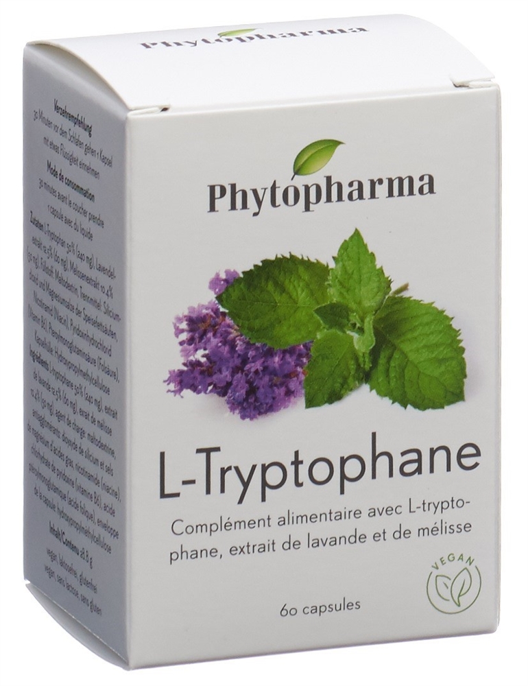 PHYTOPHARMA L-Tryptophan Kaps Ds 60 Stk
