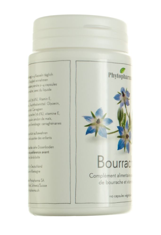 PHYTOPHARMA Borretsch Kaps 500 mg 110 Stk