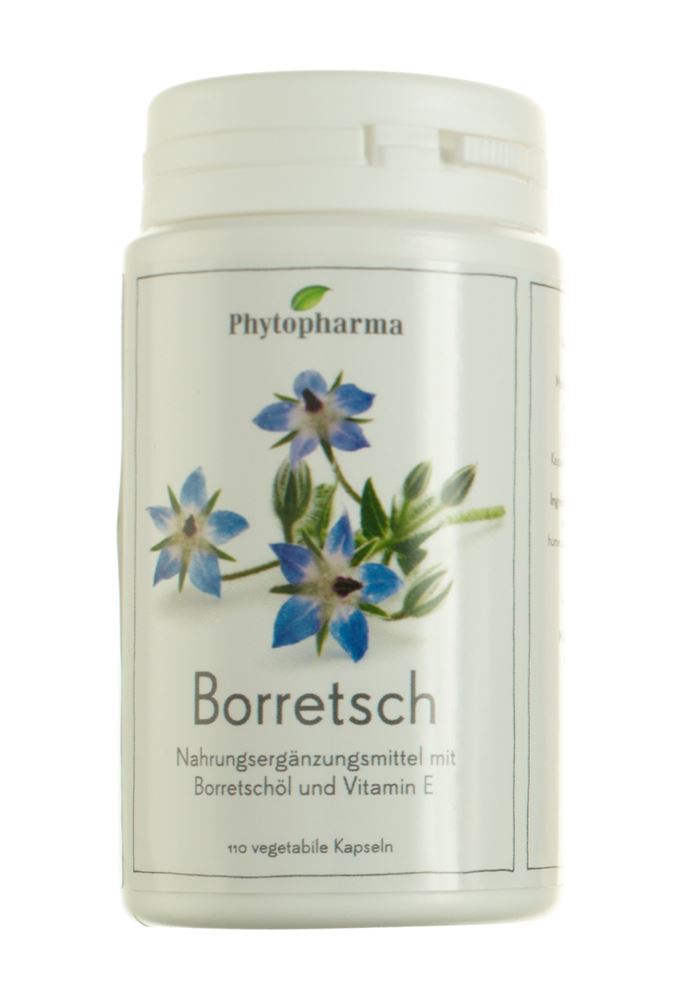 PHYTOPHARMA Borretsch Kaps 500 mg 110 Stk