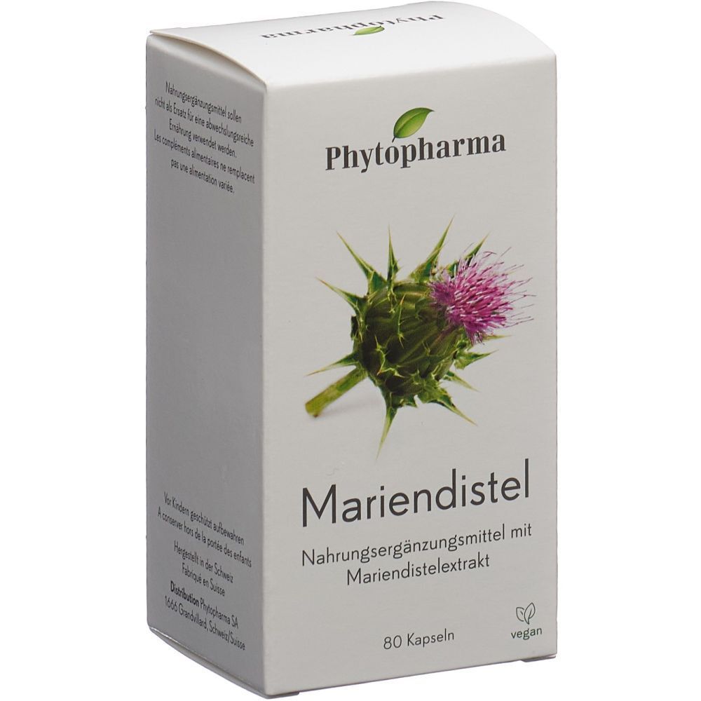 PHYTOPHARMA Mariendistel Kaps 80 Stk
