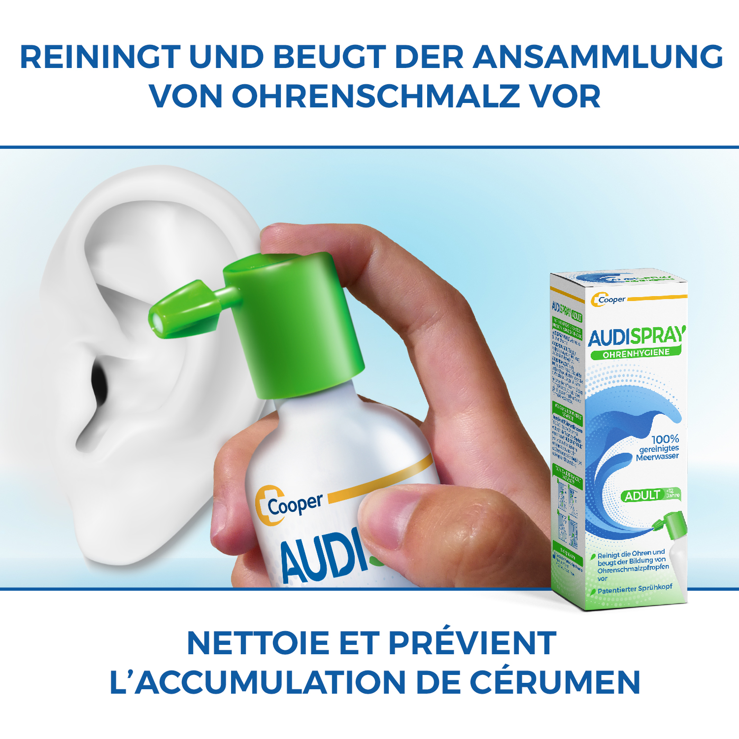 AUDISPRAY Adult Ohrenhygiene Spr 50 ml