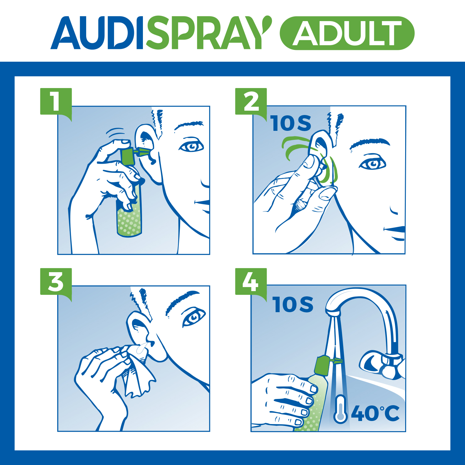 AUDISPRAY Adult Ohrenhygiene Spr 50 ml