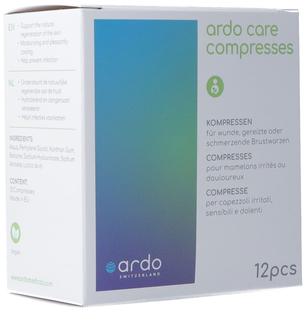 ARDO CARE Compresses Brustkompressen 12 Stk