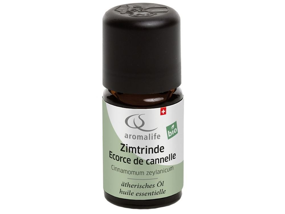 AROMALIFE Zimtrinde Äth/Öl BIO Fl 5 ml