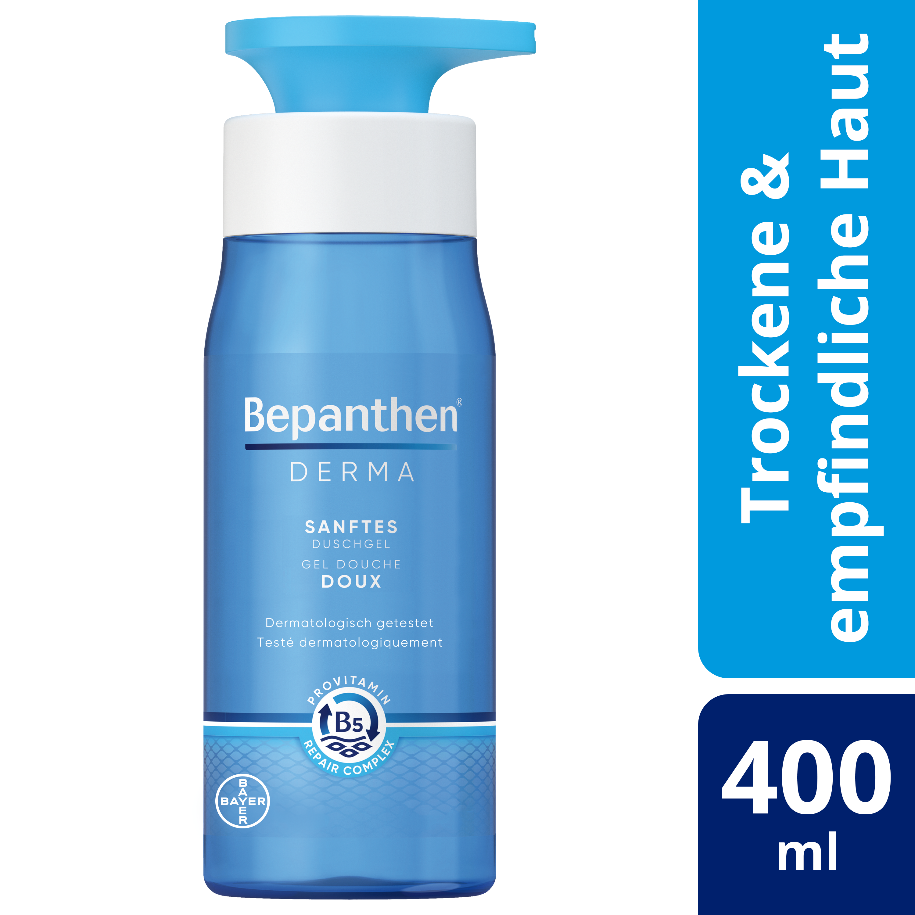 BEPANTHEN DERMA Duschgel sanft Disp 400 ml