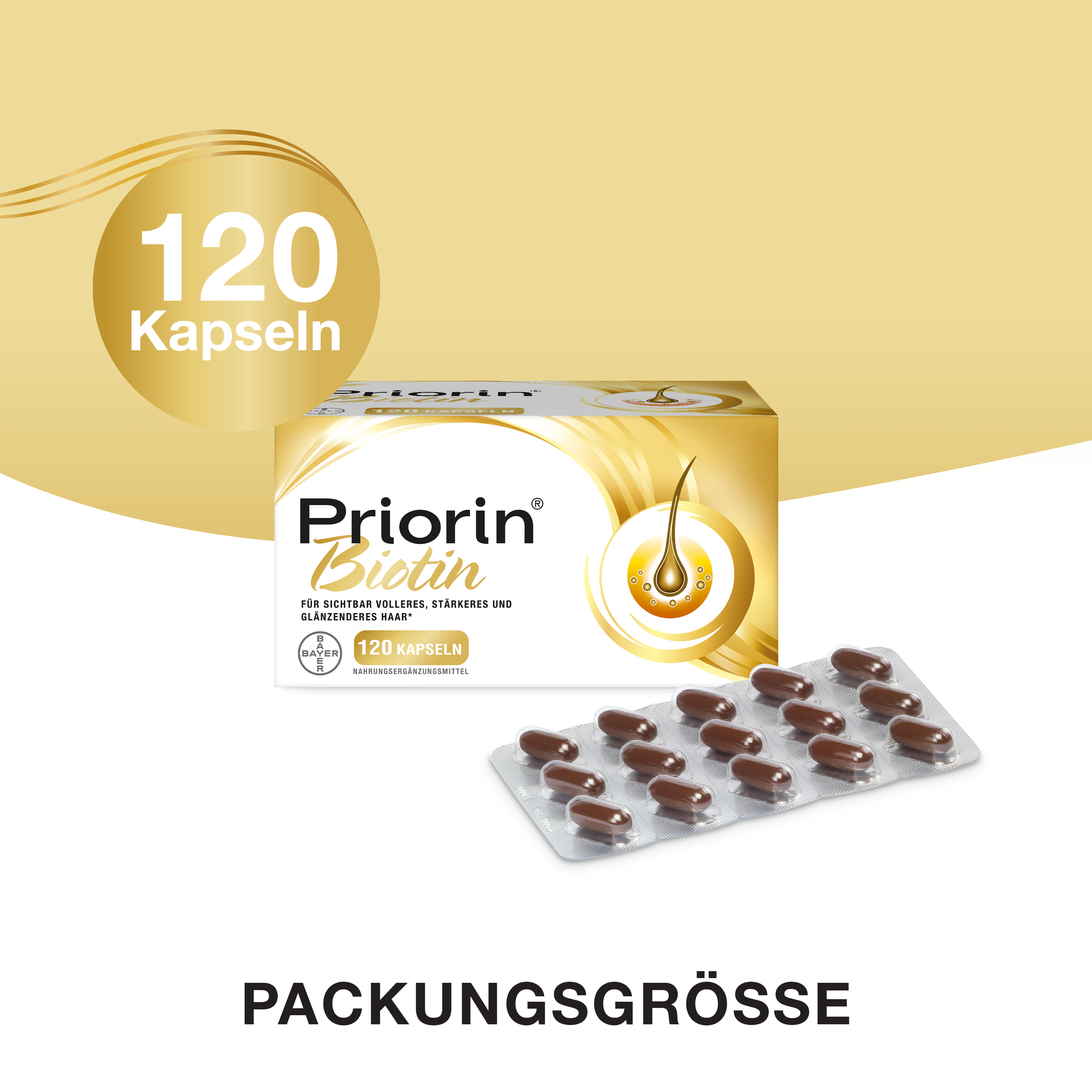 PRIORIN Biotin Kaps 120 Stk