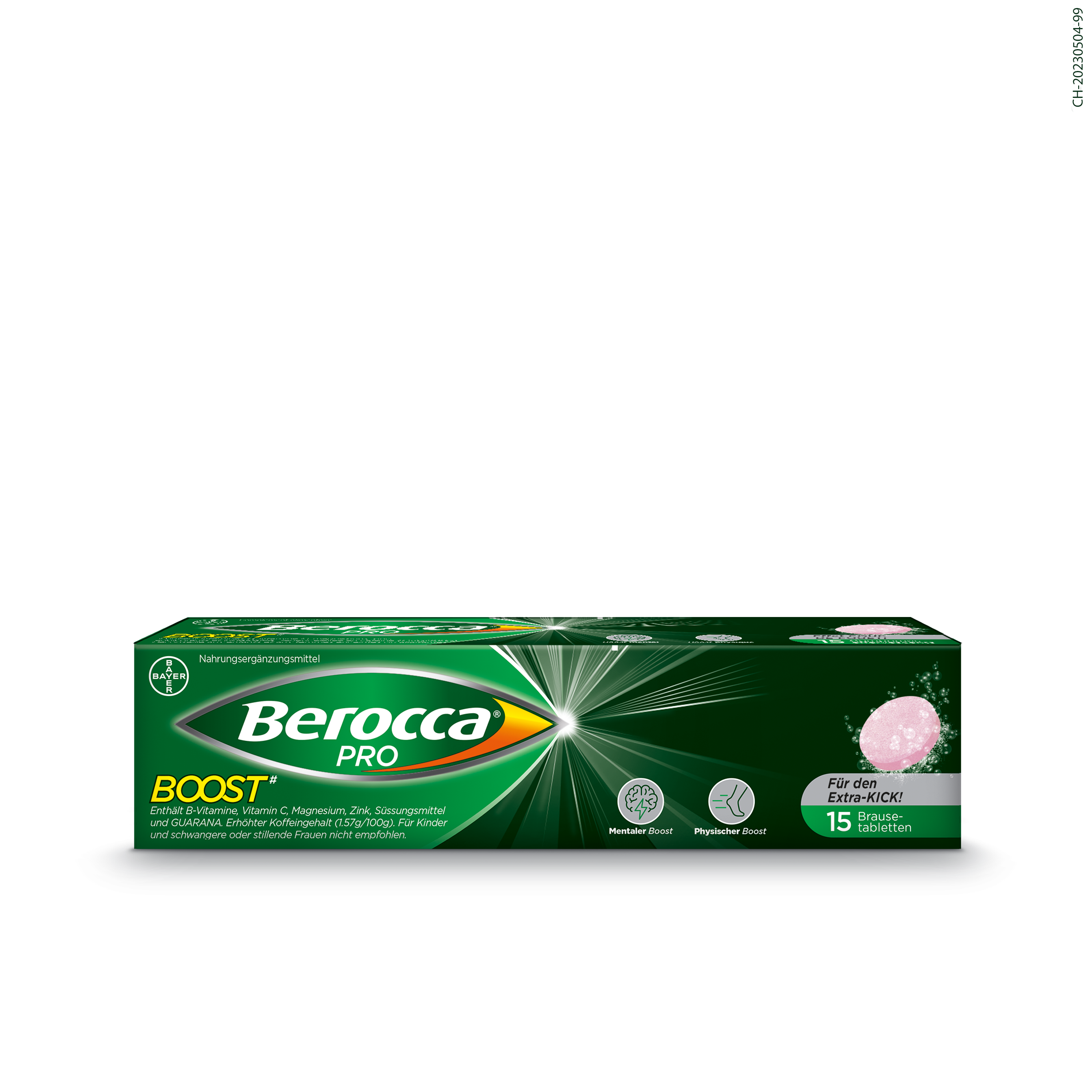 BEROCCA PRO Boost Brausetabl 15 Stk