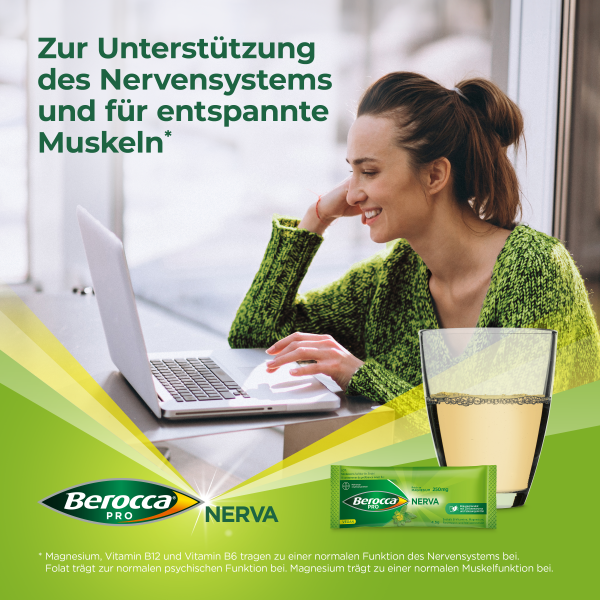 BEROCCA PRO NERVA Brausegran Btl 40 Stk
