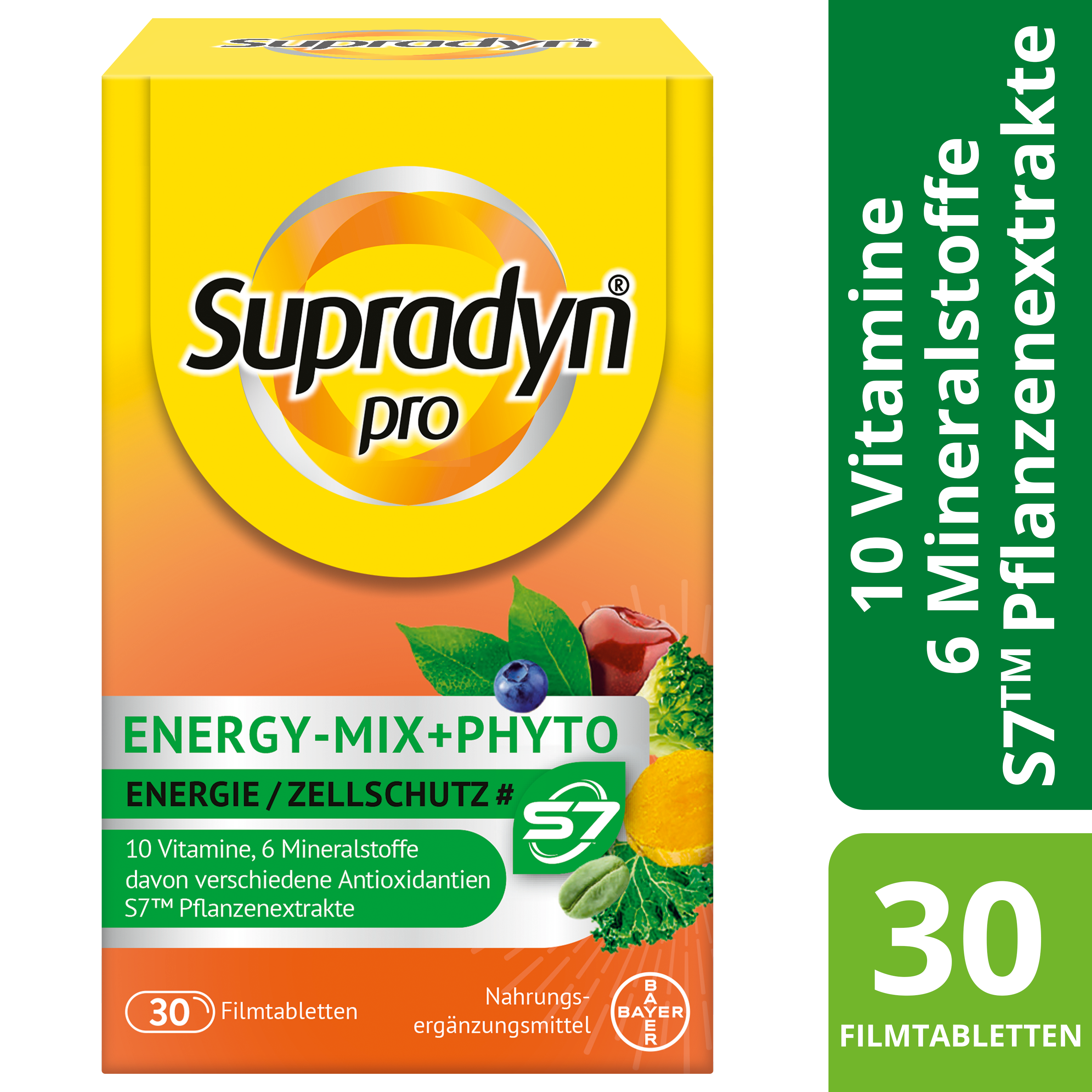 SUPRADYN pro energy-mix + phyto Filmtabl 30 Stk