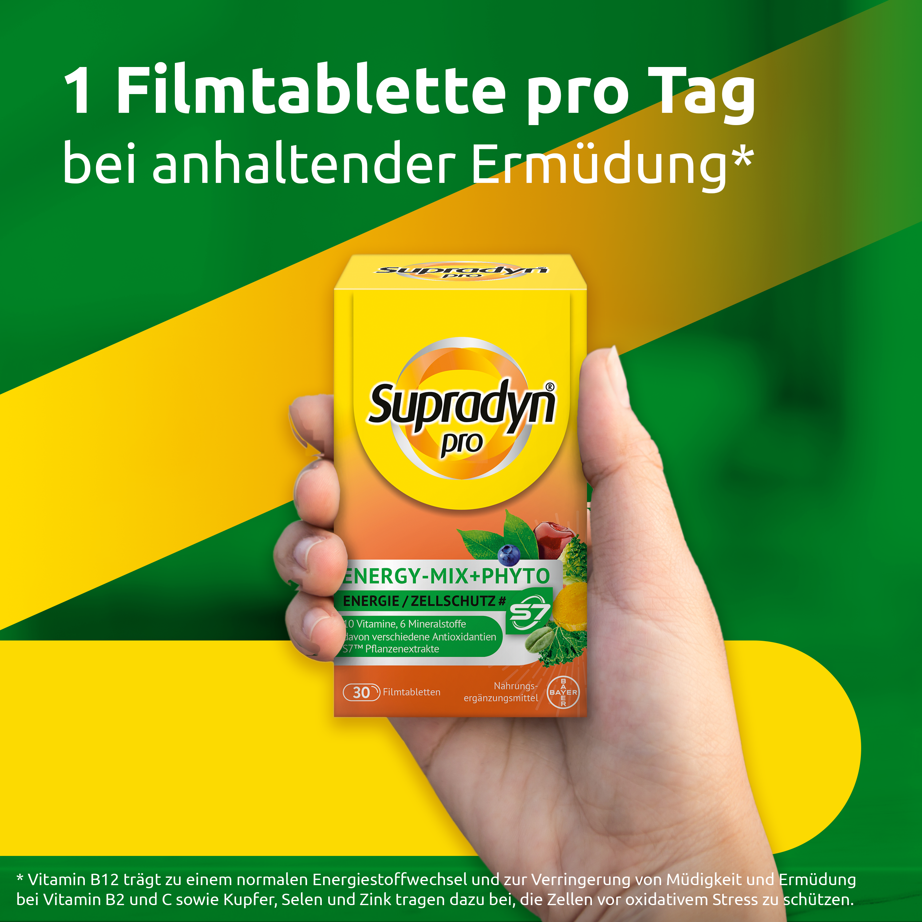 SUPRADYN pro energy-mix + phyto Filmtabl 30 Stk