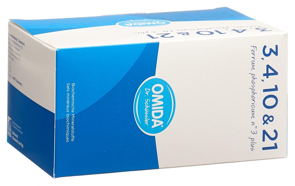 OMIDA SCHÜSSLER Nr3 Ferr phos plus Plv Btl 30 Stk