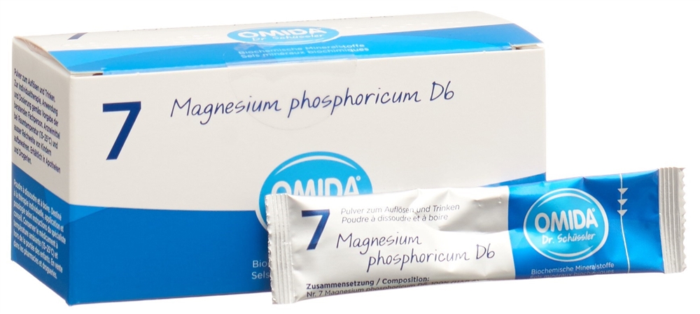 OMIDA SCHÜSSLER Nr7 Magn phos Plv D 6 Btl 12 Stk