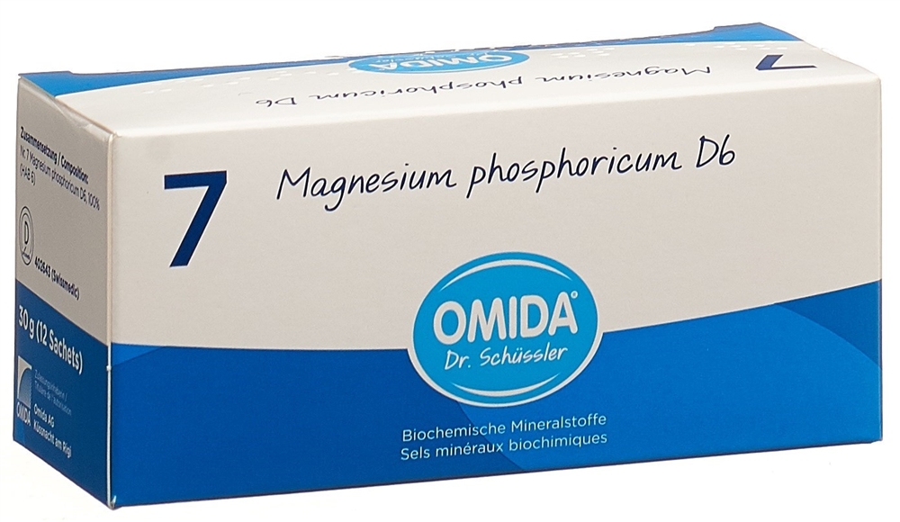 OMIDA SCHÜSSLER Nr7 Magn phos Plv D 6 Btl 12 Stk