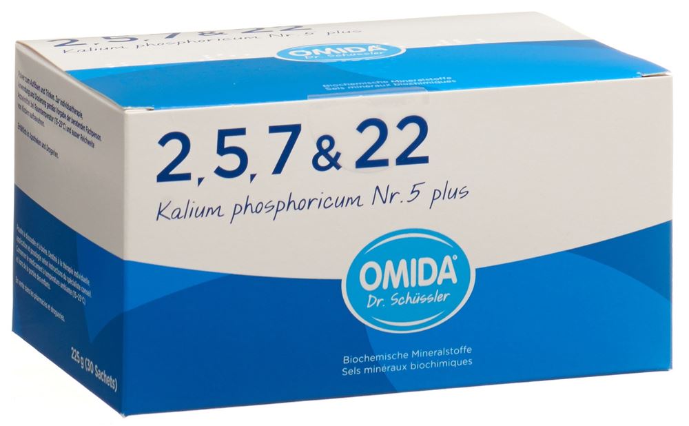 OMIDA SCHÜSSLER Nr5 Kal phos plus Plv Btl 30 Stk
