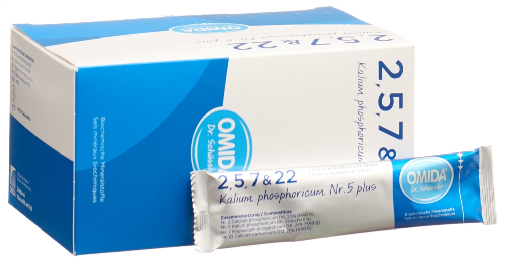 OMIDA SCHÜSSLER Nr5 Kal phos plus Plv Btl 30 Stk