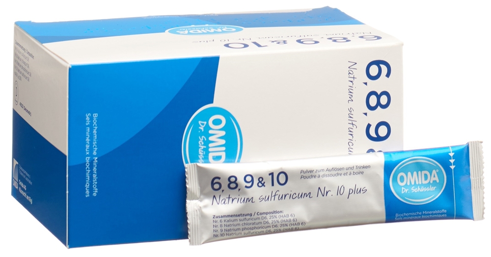 OMIDA SCHÜSSLER Nr10 Nat sulf plus Plv Btl 30 Stk