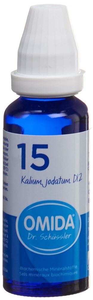 OMIDA SCHÜSSLER Nr15 Kal jod Dil D 12 Fl 30 ml