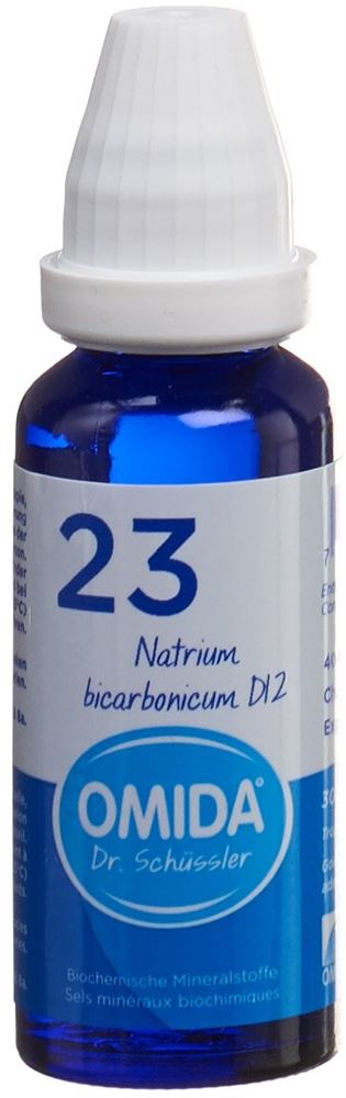 OMIDA SCHÜSSLER Nr23 Natri bicarb Dil D 12 30 ml