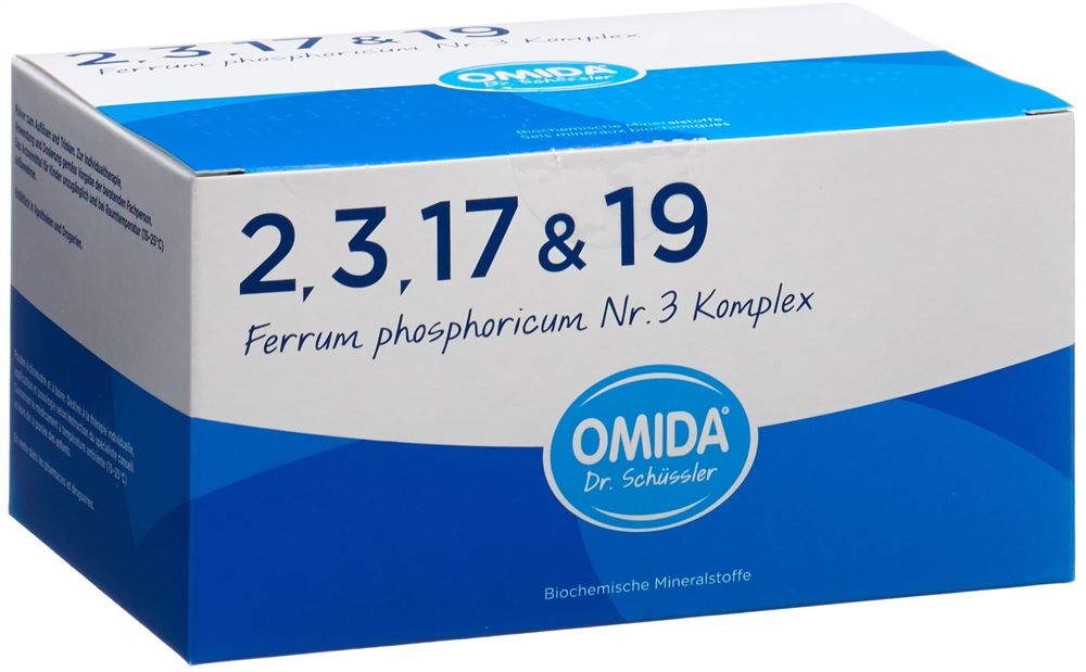 OMIDA SCHÜSSLER Nr3 Ferr phos Komp Plv Btl 30 Stk