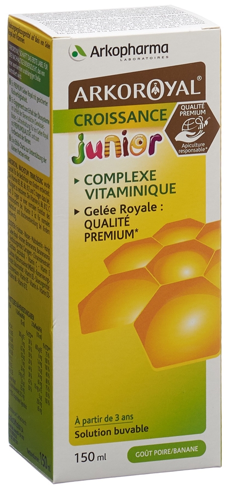 ARKOROYAL Sirup Wachstum Junior Fl 150 ml