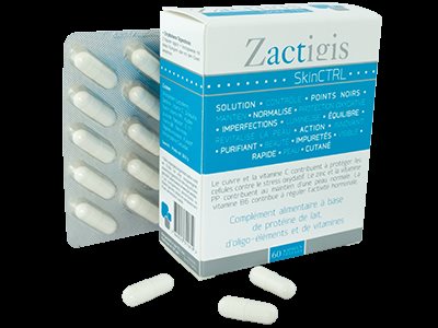 ZACTIGIS SkinCTRL Gélules 60 Stk