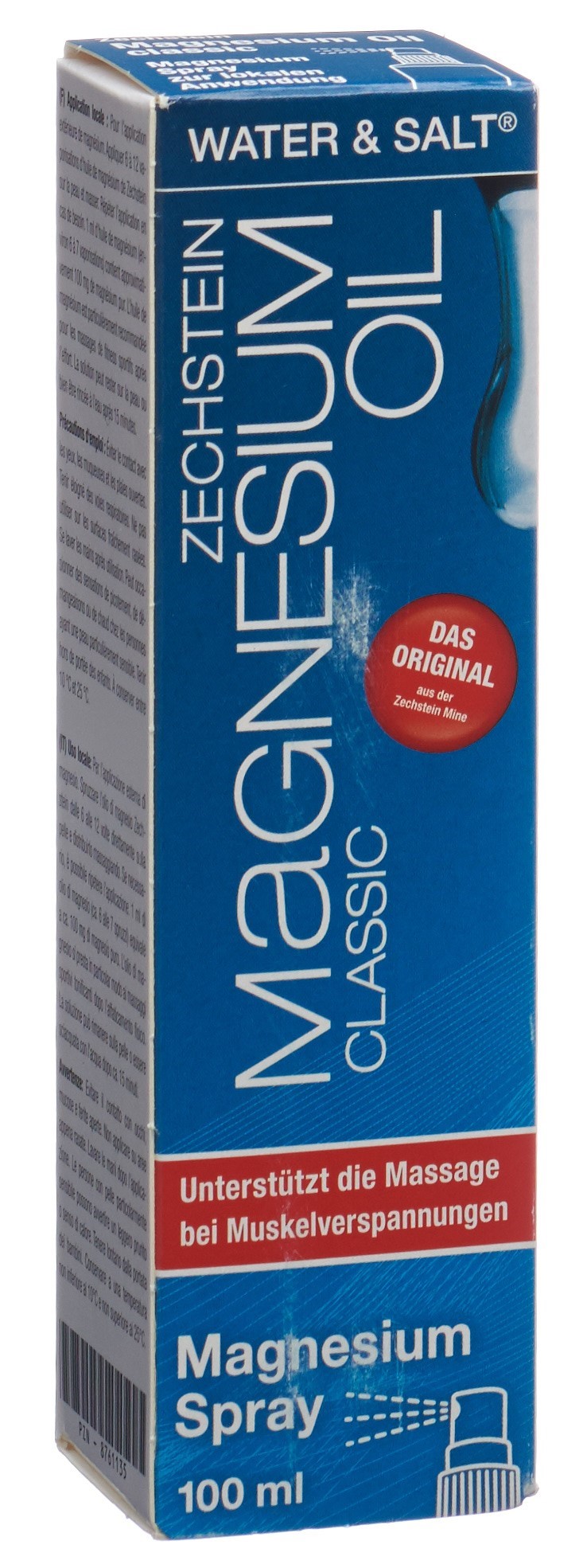 ZECHSTEIN Magnesium Öl classic Spr 100 ml