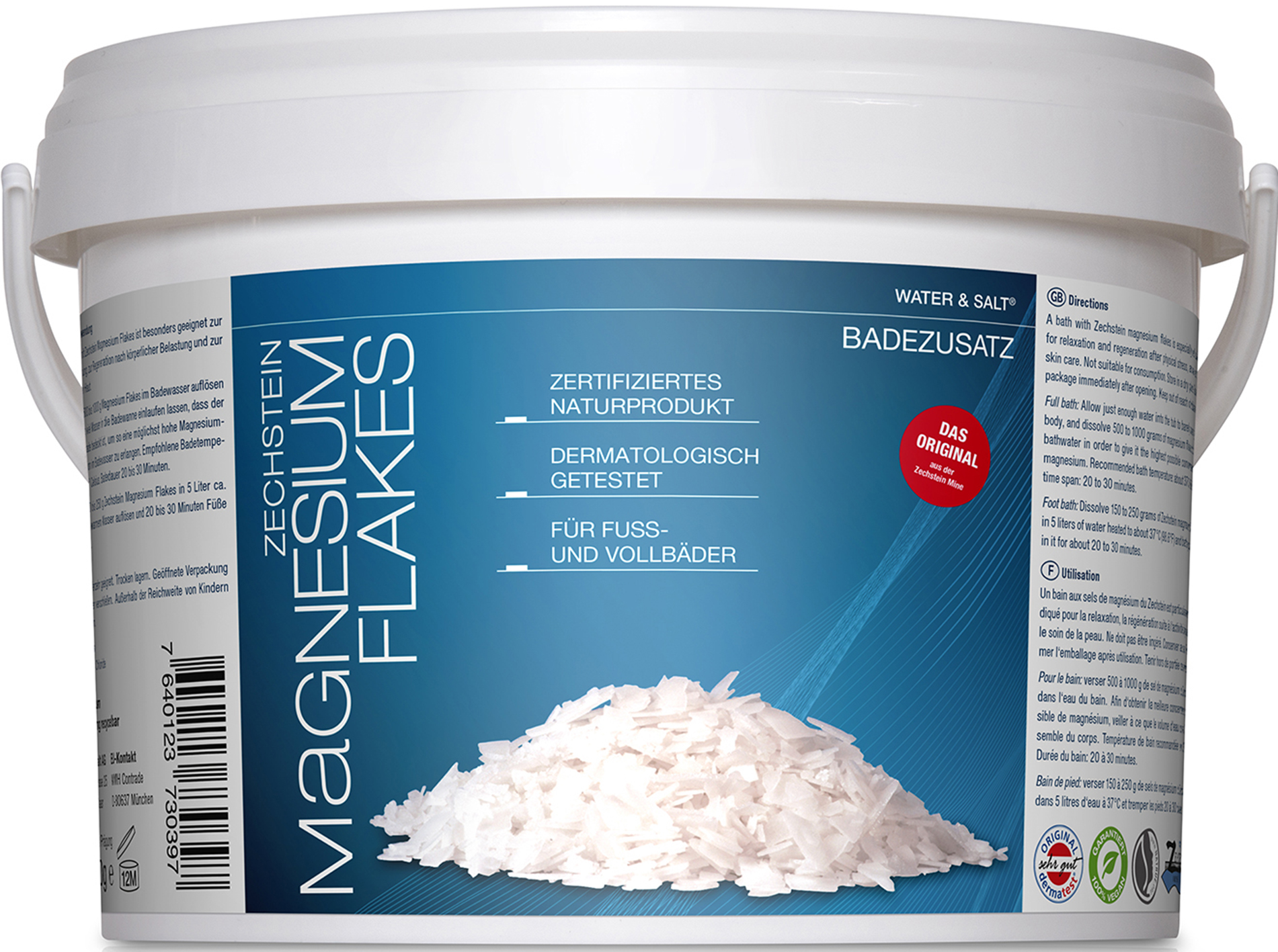 ZECHSTEIN Magnesium Flakes 2 kg